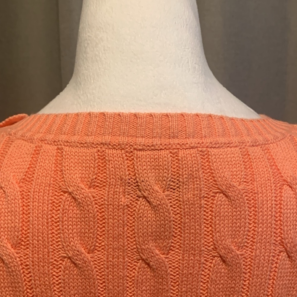 NWOT - Croft & Barrow Crew-neck Cable Cord Sweater Size Medium - Picture 7 of 16
